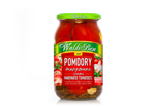 WALDIBEN POMIDORY MARYNOWANE CZERWONE 850G