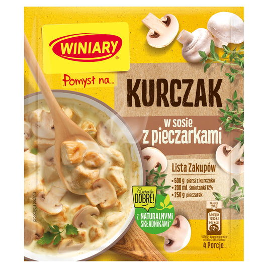 WINIARY MIESZANKA W PROSZKU FIX 32G POMYSL NA KURCZAKA Z PIECZARKAMI