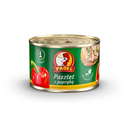 PASZTET Z PAPRYKĄ  PROFI 160g
