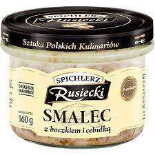 RUSIECKI SMALEC Z BOCZKIEM/CEBULĄ 160G