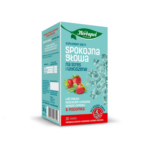 HERBAPOL HERBATA ZIOLOWA 20X1,5G SPOKOJNA GLOWA