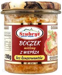 SZUBRYT BOCZEK MIELONY Z WIEPRZA 280G