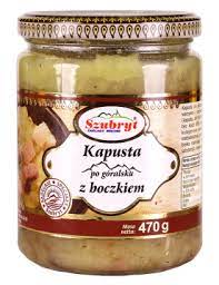 SZUBRYT KAPUSTA Z BOCZKIEM PO GÓRALSKU 470G