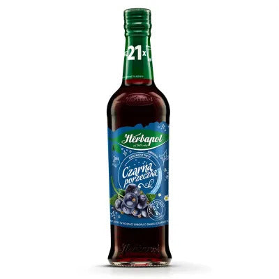 HERBAPOL SYROP 420ML CZARNA PORZECZKA