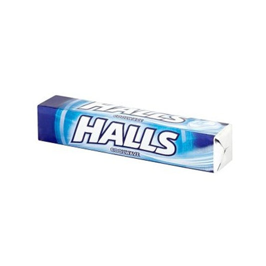 HALLS DROPS COOLWAVE 33.5G