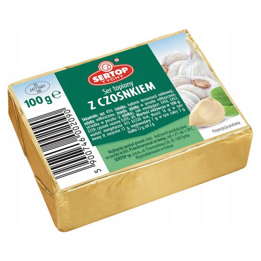 SERTOP SER KOSTKA ZLOTY CZOSNEK 100G SEDEPH