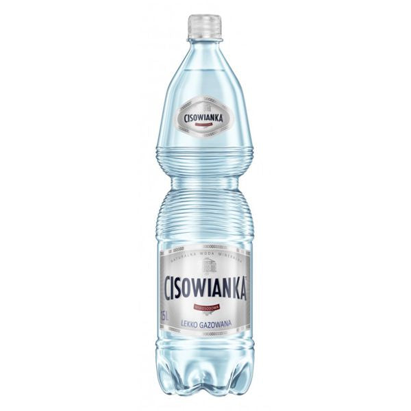 CISOWIANKA WODA 1,5L LEKKO GAZ PET NALECZOW