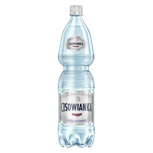 CISOWIANKA WODA 1,5L LEKKO GAZ PET NALECZOW