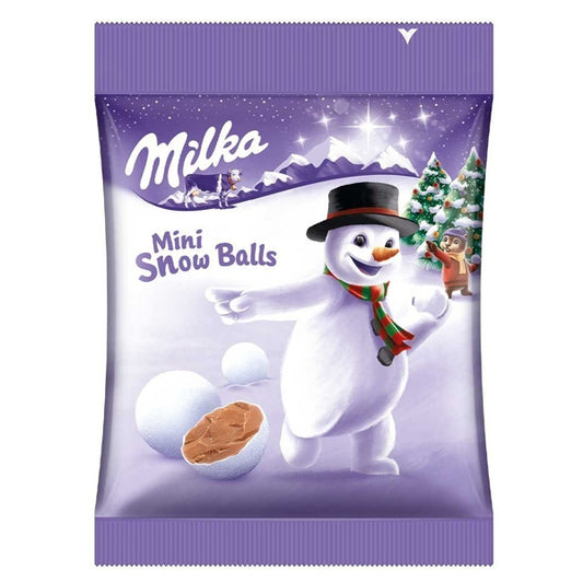 JACOBS MILKA CUKIERKI MINI SNOWBALLS 100G