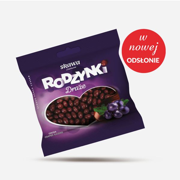 SKAWA DRAŻE RODZYNKI W MASIE 70G