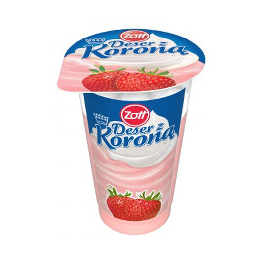 ZOTT DESER Z KORONĄ TRUSKAWKA 175G
