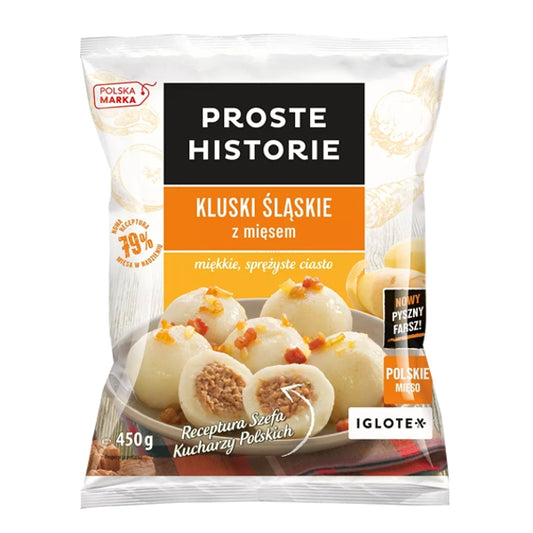IGLOTEX KLUSKI ŚLĄSKIE Z MIĘSEM 450G