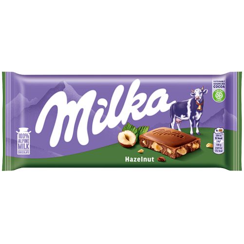 JACOBS CZEK. MILKA HAZELNUTS 100G