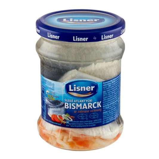 LISNER PŁATY ŚLEDŹ.BISMARCK 400G