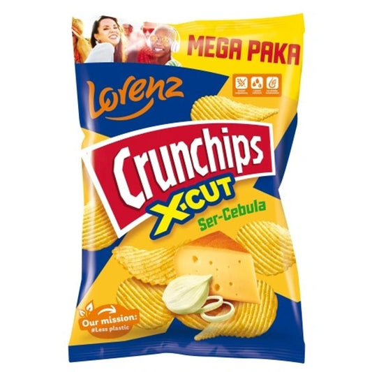 LORENZ CHRUPKI CRUNCHIPSX-CUT SER-CEBULA 200G