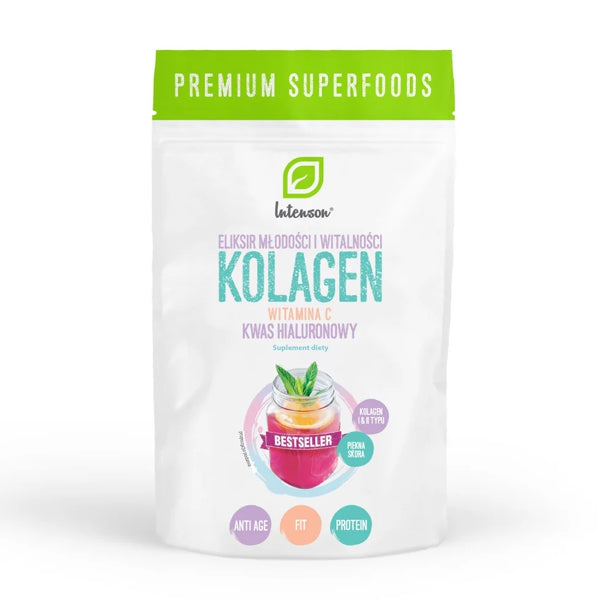 INTENSON KOLAGEN/WITAMINA C/KWAS HIALURONOWY+WIT.C 250G