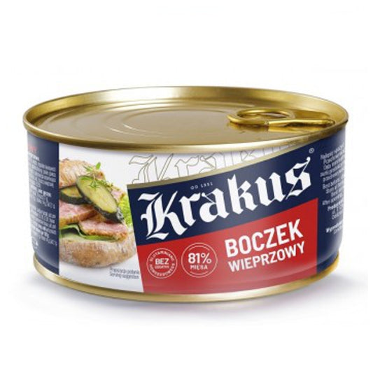 ANIMEX KRAKUS BOCZEK WIEPRZOWY KONSERWA 300G