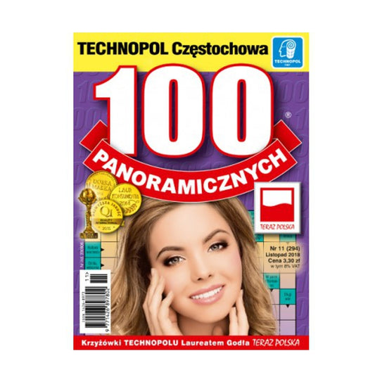 GAZETA KRZYŻÓWKA PANORAM. 100