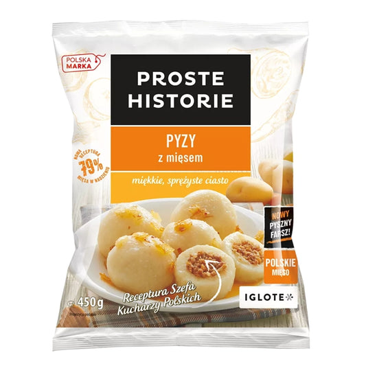 IGLOTEX PYZY Z MIĘSEM 450G