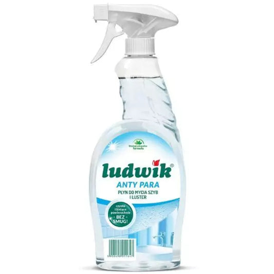 LUDWIK PŁYN DO MYCIA SZYB I LUSTER ANTY PARA 600ML