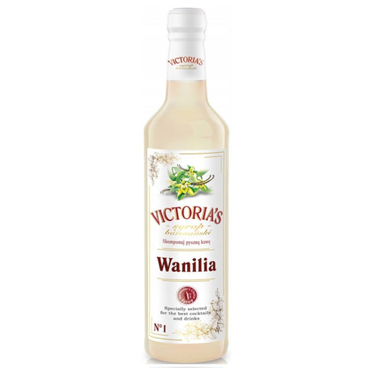 CYMES SYROP BARMAŃSKI WANILIOWY 490ML