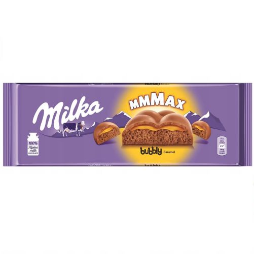 JACOBS CZEK. MILKA BUBBLY CARAMEL 250G