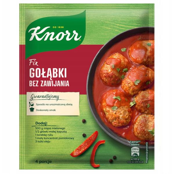 KNORR FIX DO GOLABKOW BEZ ZAWIJANIA 64G