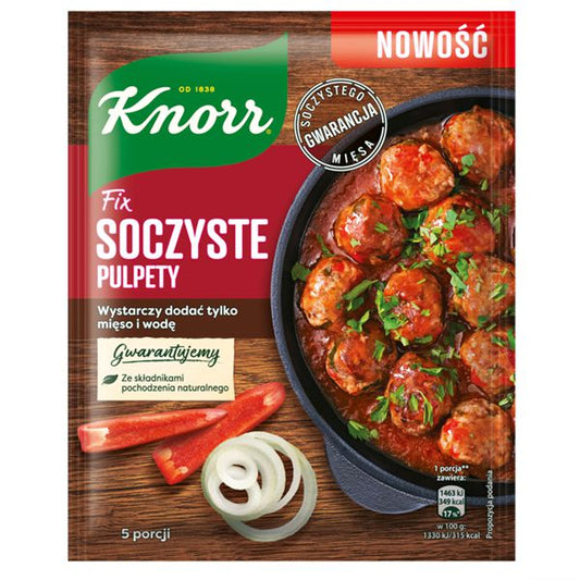 KNORR FIX SOCZYSTE PULPETY 70G