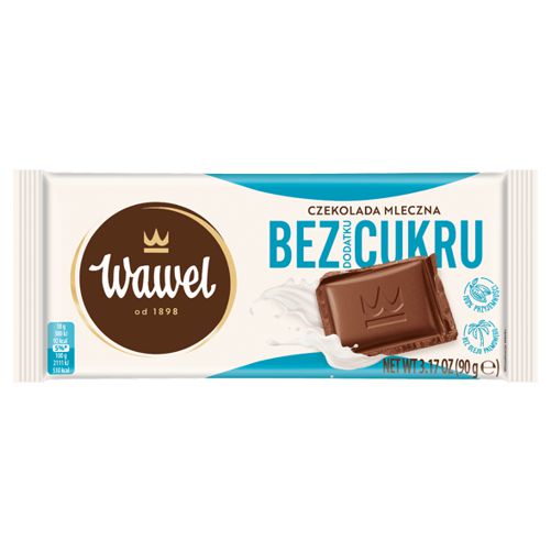 WAWEL CZEK.MLECZNA BEZ CUKRU 90G