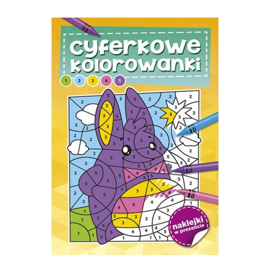 GAZETA KOLOROWANKA CYFROWE KOLOROWANKI