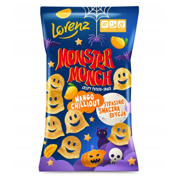 LORENZ CHRUPKI MONSTER MUNCH MANGO CHILI 100G