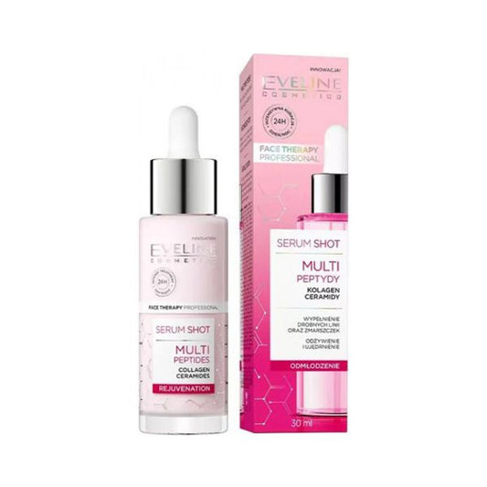 EVELINE SERUM SHOT MULTI PEPTYDY ODMŁODZENIE 30ML