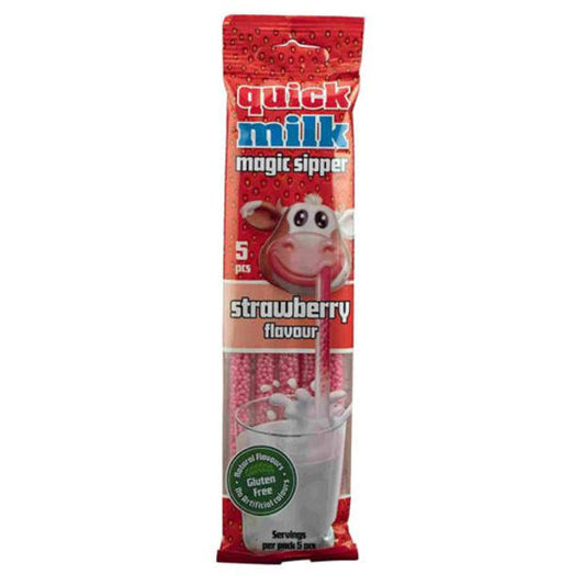 QUICK MILK RURKI DO PICIA MLEKA TRUSKAWKA 30G