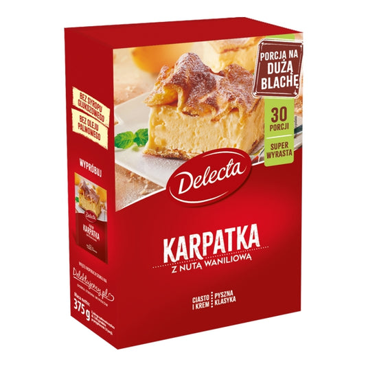 DELECTA CIASTO W PROSZKU KARPATKA 375G