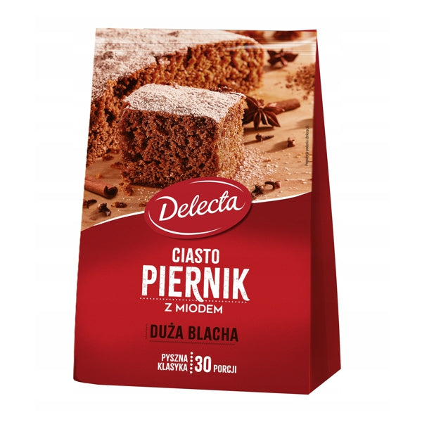 DELECTA CIASTO DUŻA BLACHA PIERNIK 680G