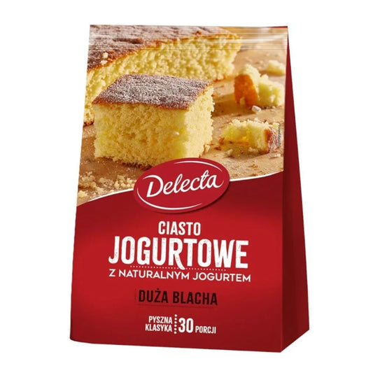 DELECTA CIASTO DUŻA BLACHA JOGURTOWA 640G