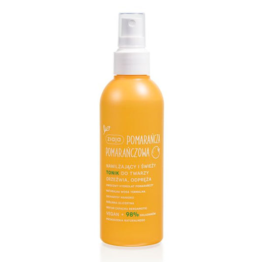 ZIAJA TONIK POMARAŃCZA POMARAŃCZOWA NAWILŻAJĄCY I ŚWIEŻY 190ML