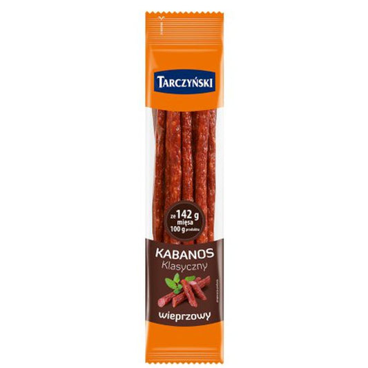 TARCZYŃSKI KABANOS WIEPRZOWY KLASYCZNY 200G