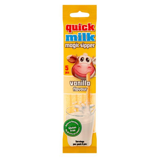 QUICK MILK RURKI DO PICIA MLEKo WANILIOWE  30G