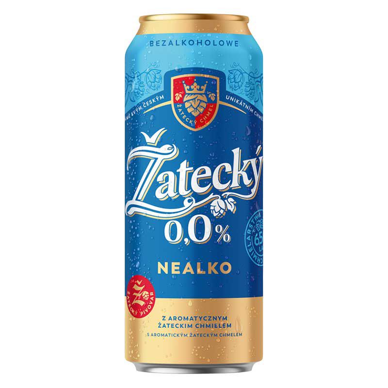 PIWO ZATECKY 0% PUSZKA 0.5L
