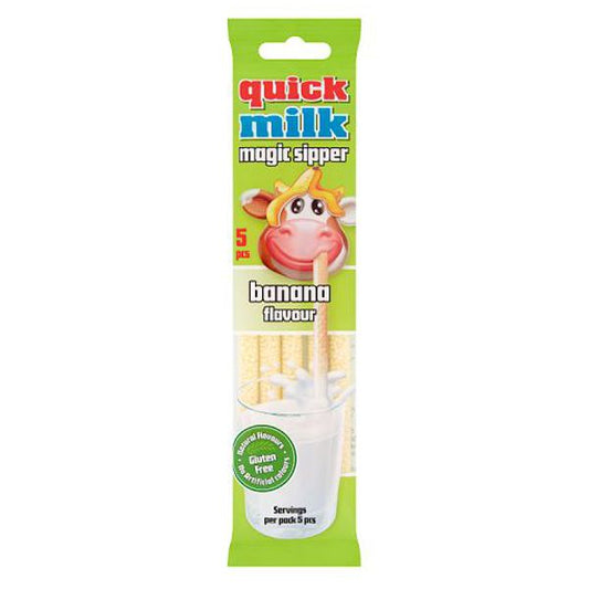 QUICK MILK RURKI DO PICIA MLEKA BANAN 30G