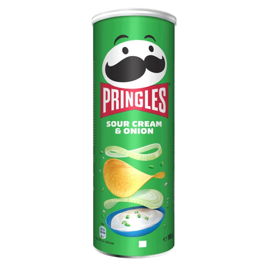 PRINGLES CHIPSY ŚMIETANA CEBULA 165G