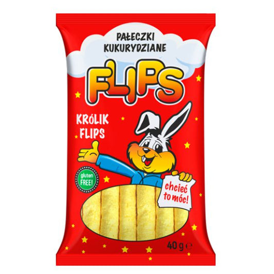 SANTE FLIPS CHRUPKI PAŁECZKI KUKURYDZIANE 40G