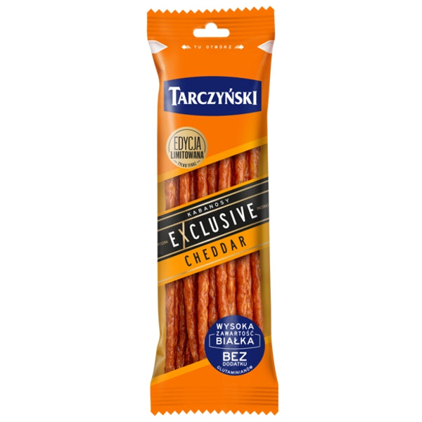 TARCZYNSKI KABANOS EXCLUSIVE O SMAKU CHEDDAR 90G