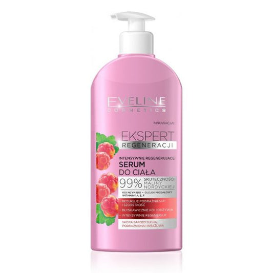 EVELINE EKSPERT REG. SERUM DO CIAŁA MALINA 350ML