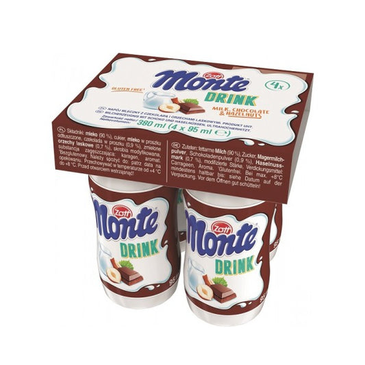 ZOTT NAPÓJ MONTE DRINK 4*95ML