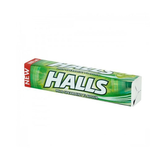 HALLS DROPS MILD SPEARMINT 33.5G