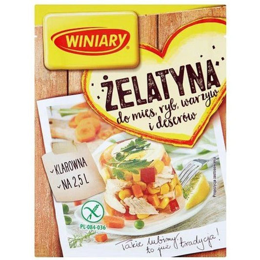 WINIARY ŻELATYNA 50G