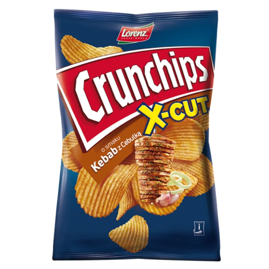 LORENZ CHRUPKI CRUNCHIPS X-CUT KEBAB 140G