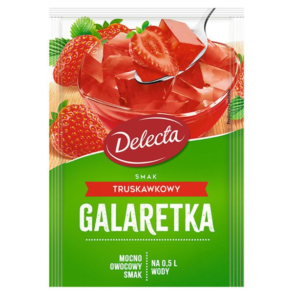 DELECTA GALARETKA TRUSKAWKOWA 70G